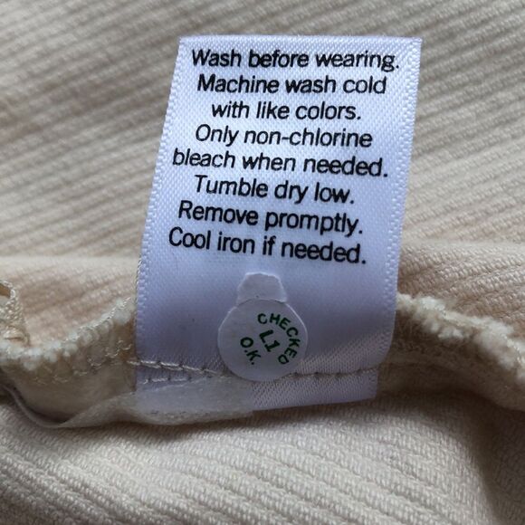 NWT NEW So Goods for Life Junior Pleated English Cream Corduroy Mini Skirt - Picture 15 of 16